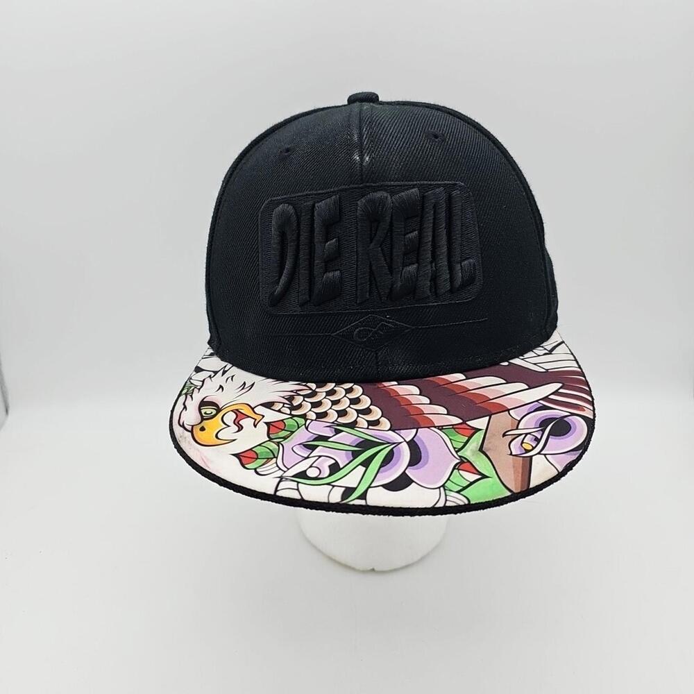 Rare Flat Fitty Die Real Snapback Cap Hat, One Size